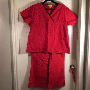 Wonderwink scrub set xlt